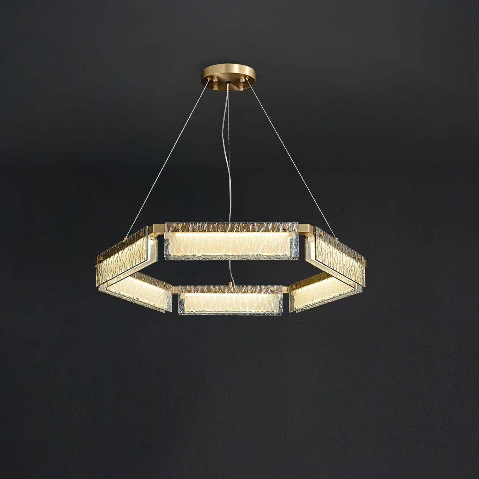 Asner LED Chandelier ∅ 27.5″-Sylvia Space