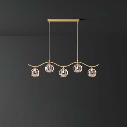 Eara Crystal Chandelier with 3/5/7 heads-Sylvia Space