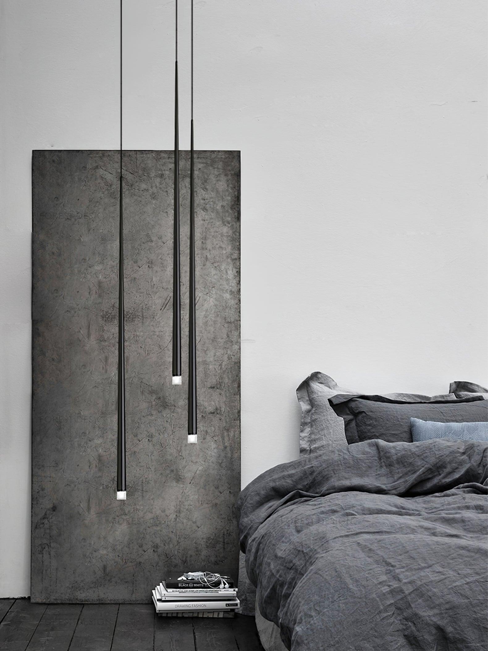 Slender Cone Round/Linear Chandelier-Sylvia Space