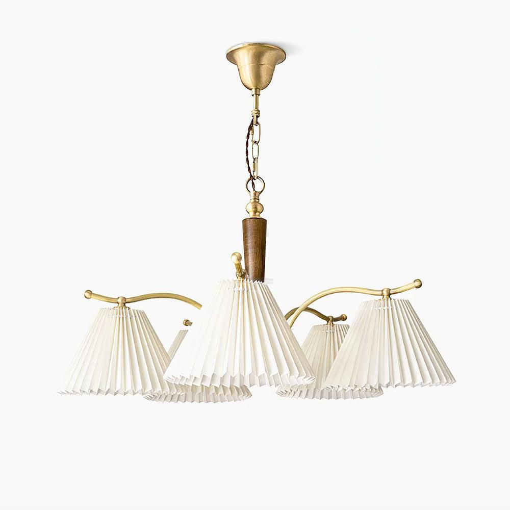 Wrinkled Chandelier with 3/5 heads-Sylvia Space