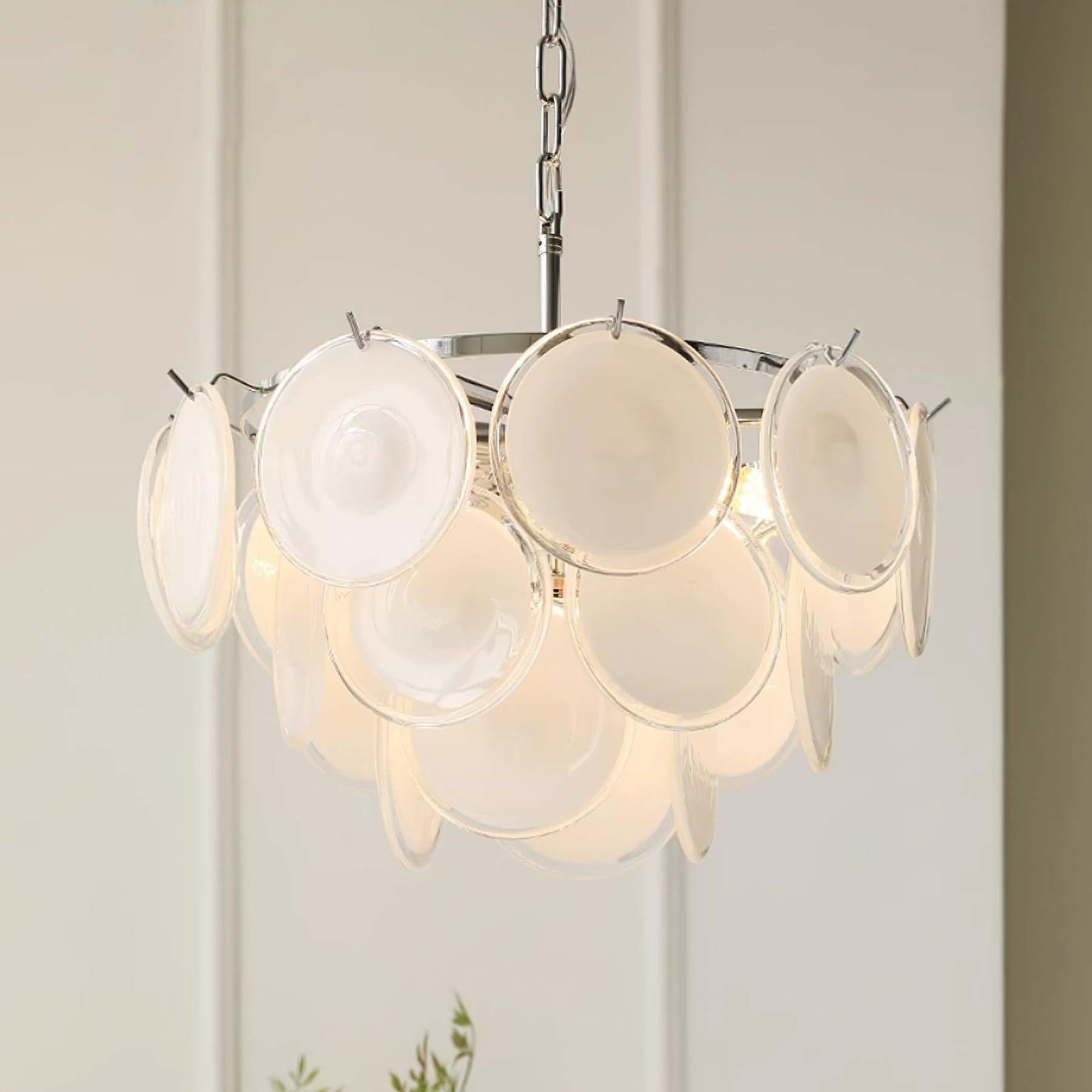 Bettina Murano Chandelier  ∅ 19.6″-Sylvia Space