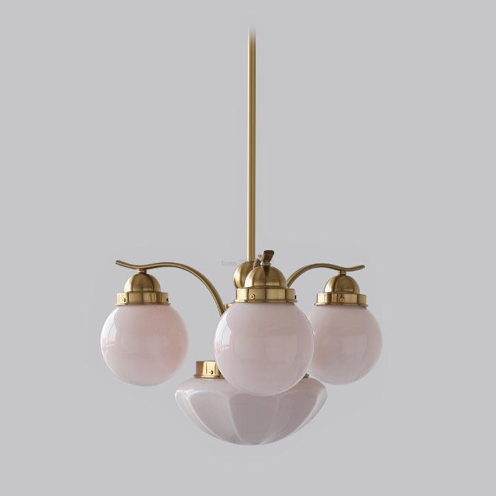Ryttenberg Chandelier with 4/6 heads-Sylvia Space