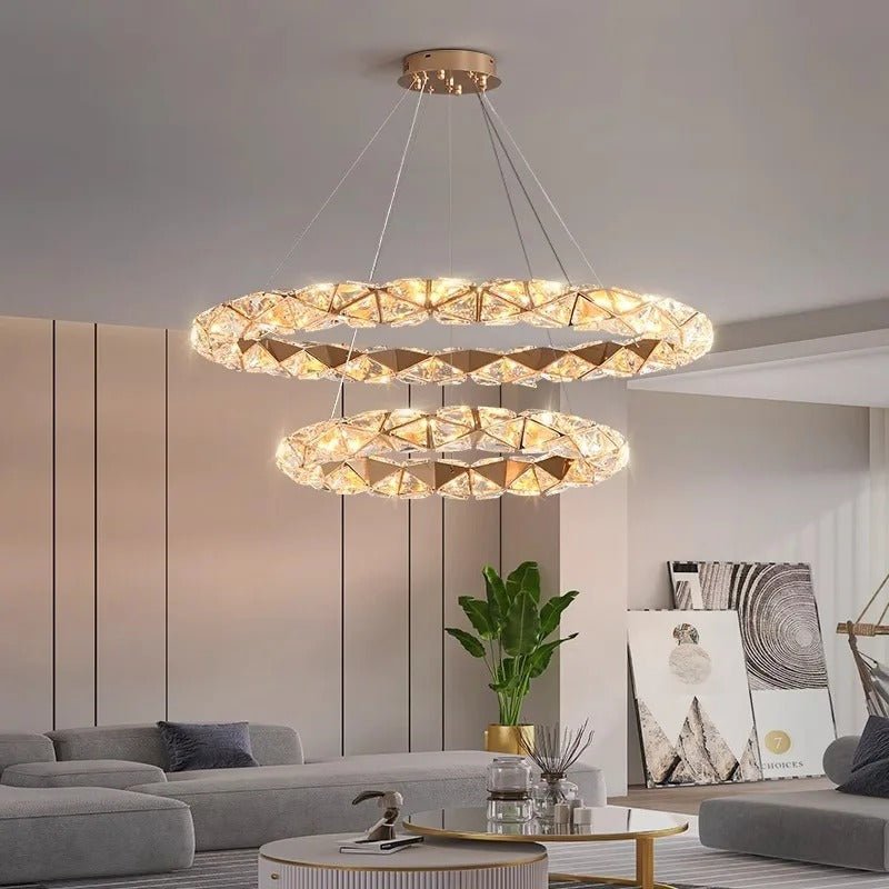 Gratian 2-Tiered Chandelier-Sylvia Space