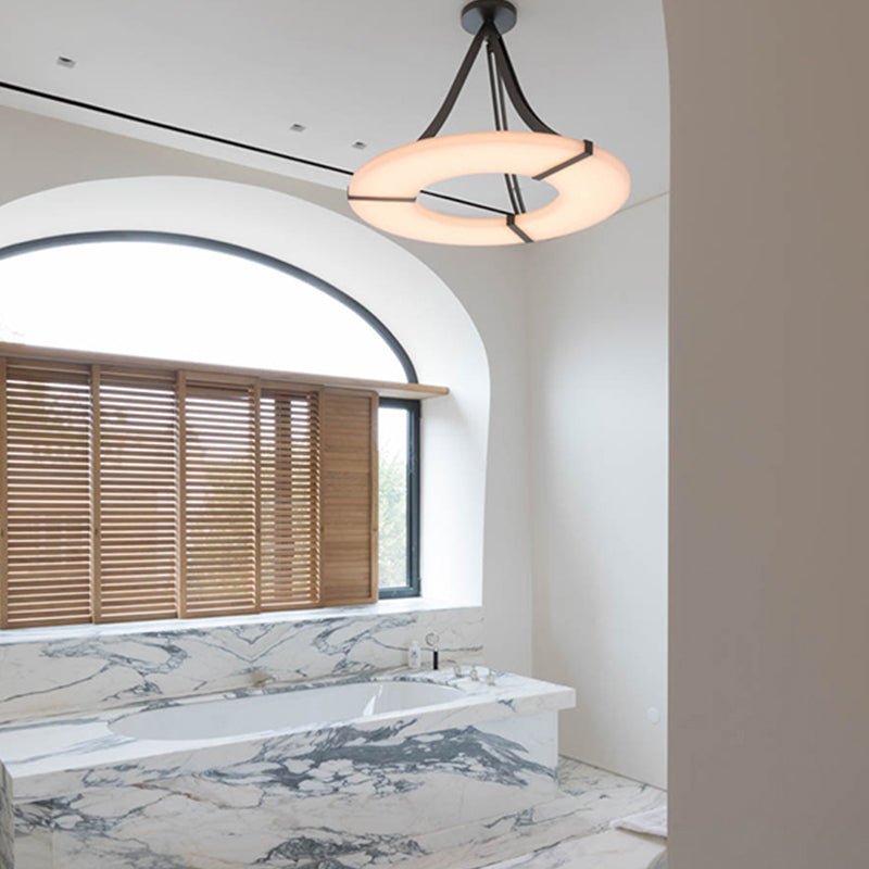 Huan Alabaster Chandelier-Sylvia Space