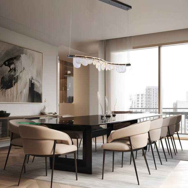 Riverbed Linear Pendant