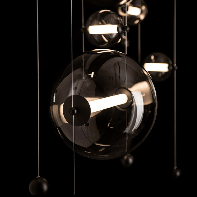 Abacus Linear Multi Light Pendant