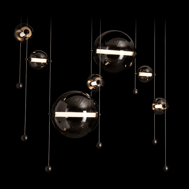 Abacus Linear Multi Light Pendant
