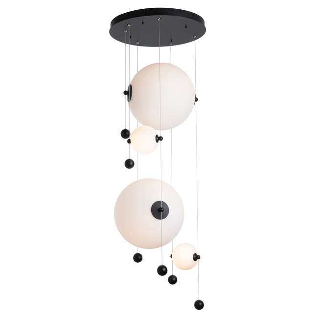 Abacus Round Multi Light Pendant