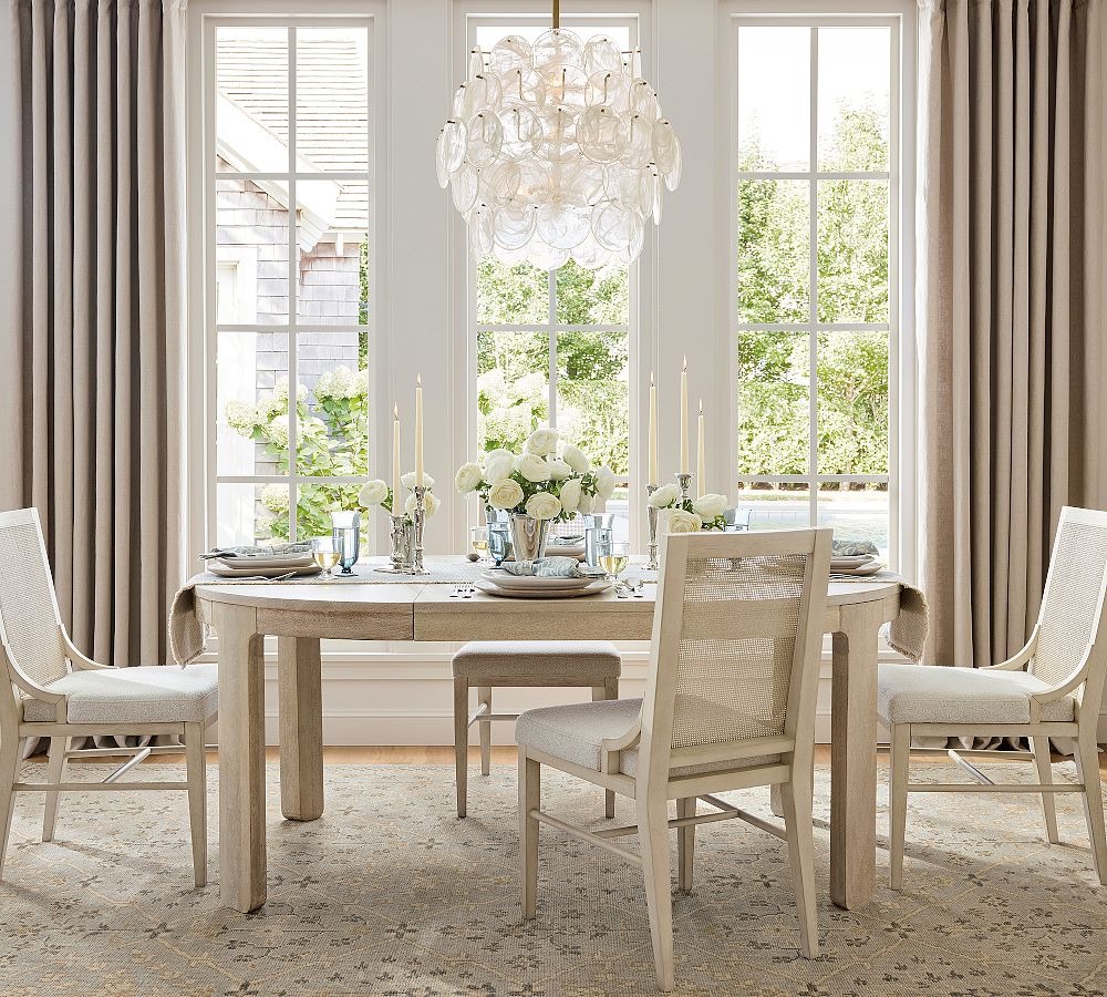 Riviera Glass Disc Chandelier (26")