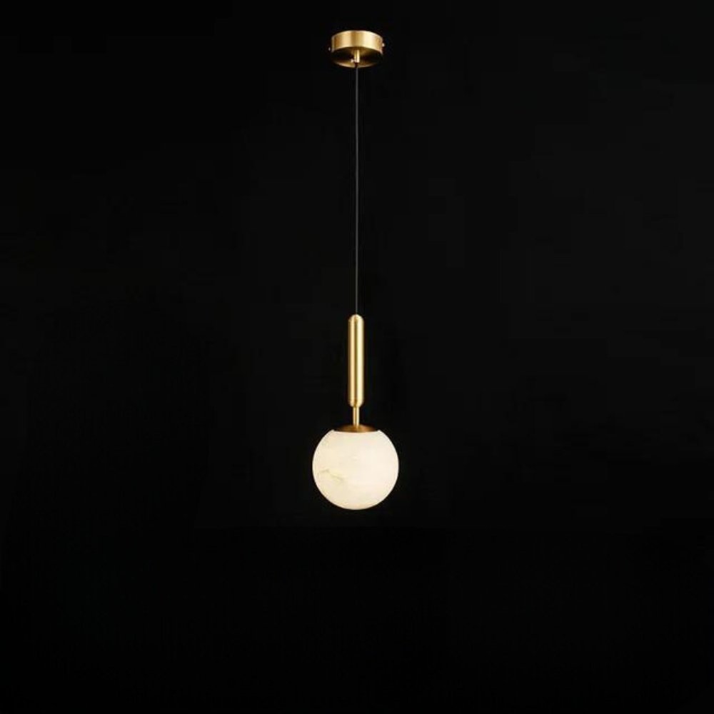 Kadur Alabaster Pendant Light-Sylvia Space