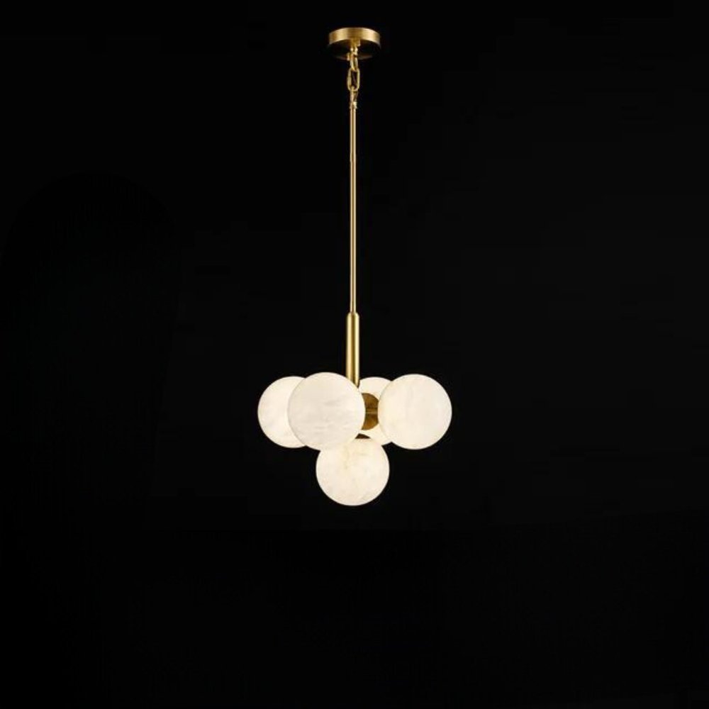 Kadur Alabaster Pendant Light-Sylvia Space