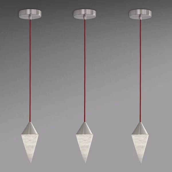 Konos Alabaster Pendant Light-Sylvia Space