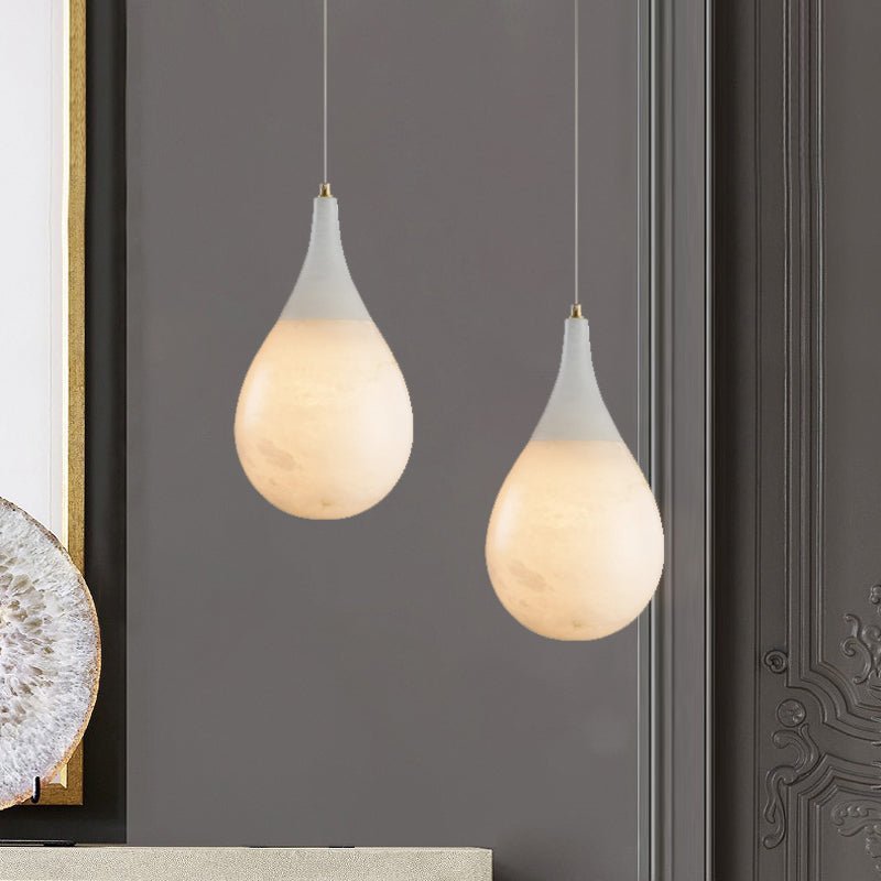 Lacrima Alabaster Pendant Light-Sylvia Space