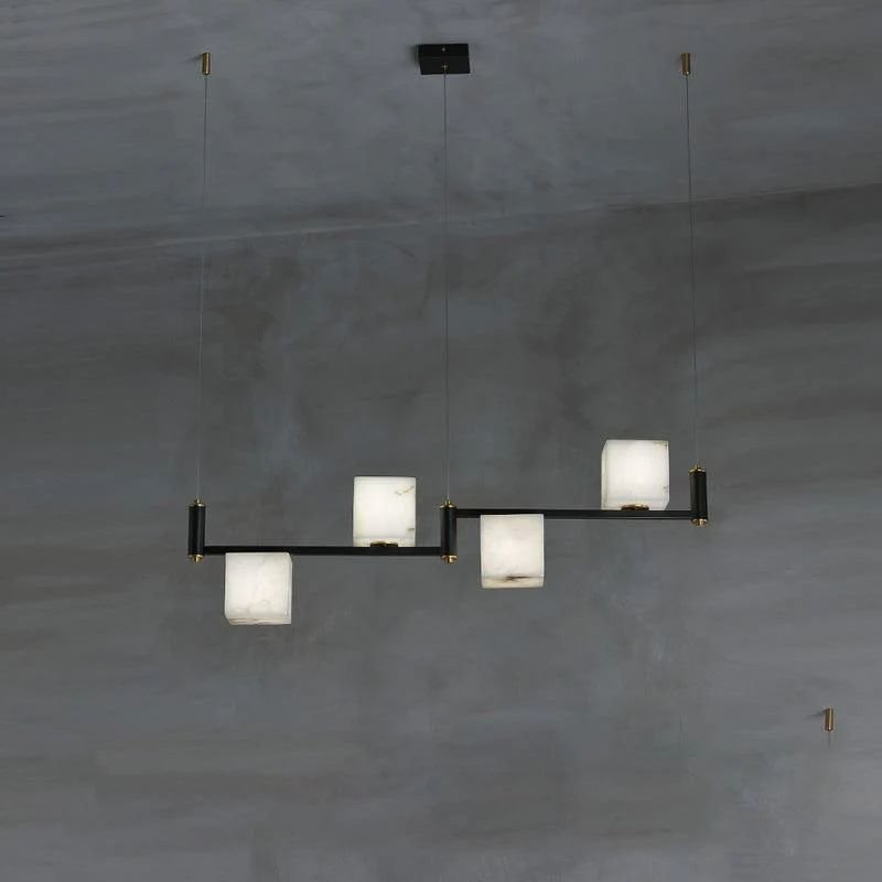 Lifang Alabaster Chandelier-Sylvia Space