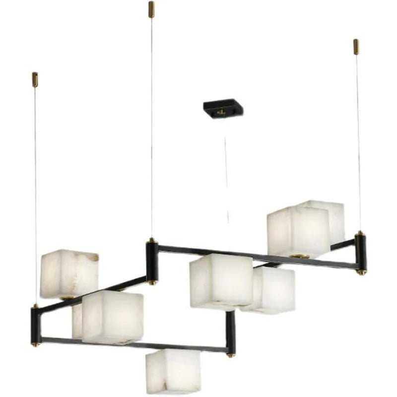 Lifang Alabaster Chandelier-Sylvia Space