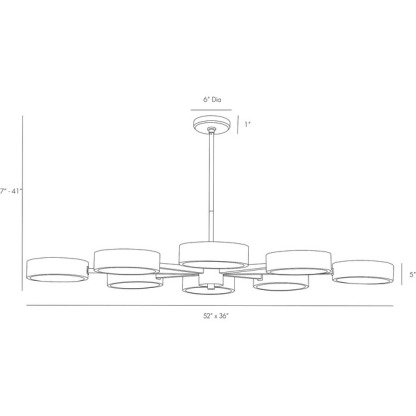 Linus Starburst Chandelier