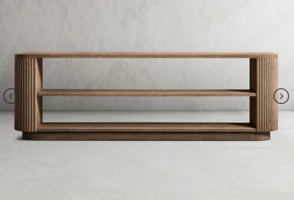 Mulho Wood Sofa Back Console Table 72"