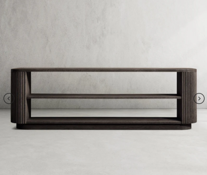 Mulho Wood Sofa Back Console Table 72"