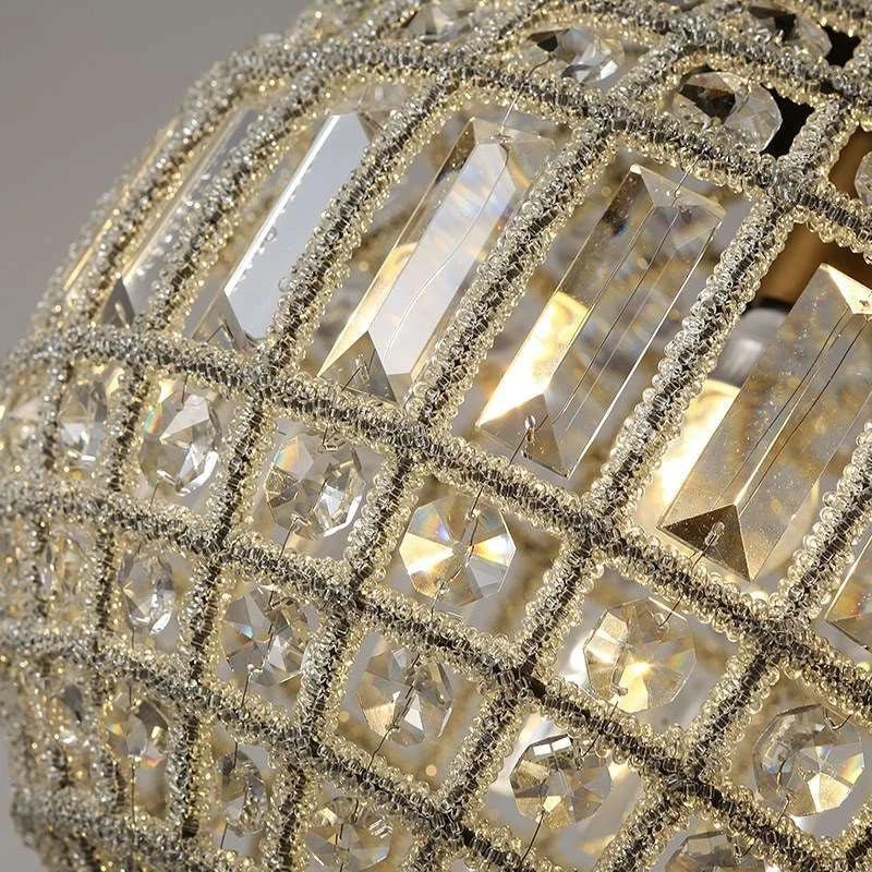 Mahkama Crystal Chandelier-Sylvia Space