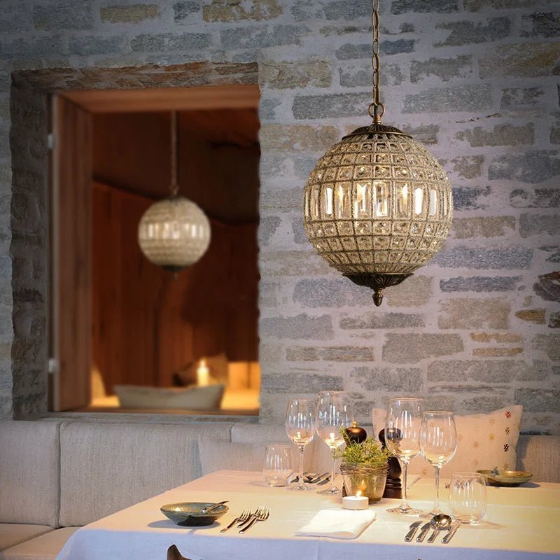 Mahkama Crystal Chandelier-Sylvia Space