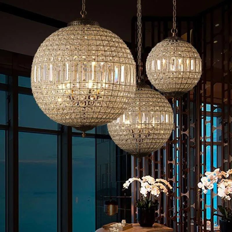 Mahkama Crystal Chandelier-Sylvia Space