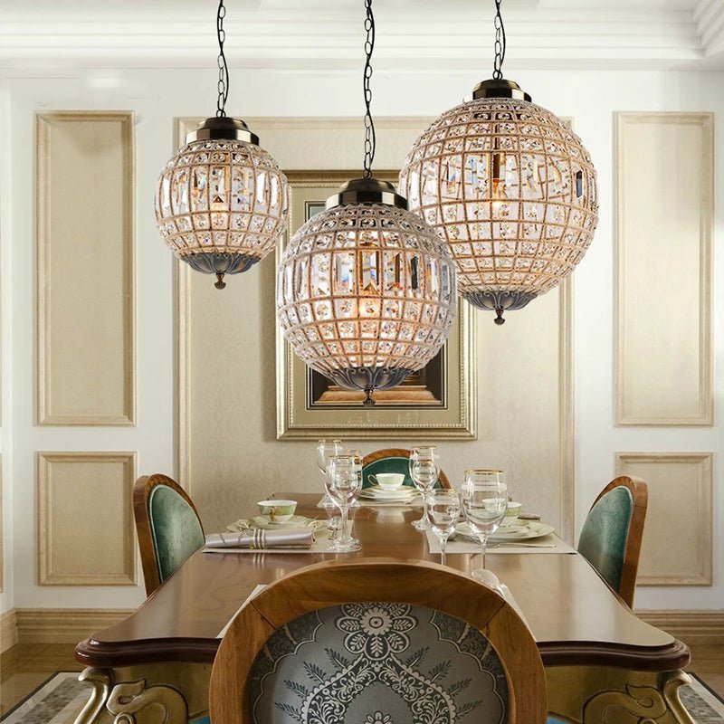 Mahkama Crystal Chandelier-Sylvia Space
