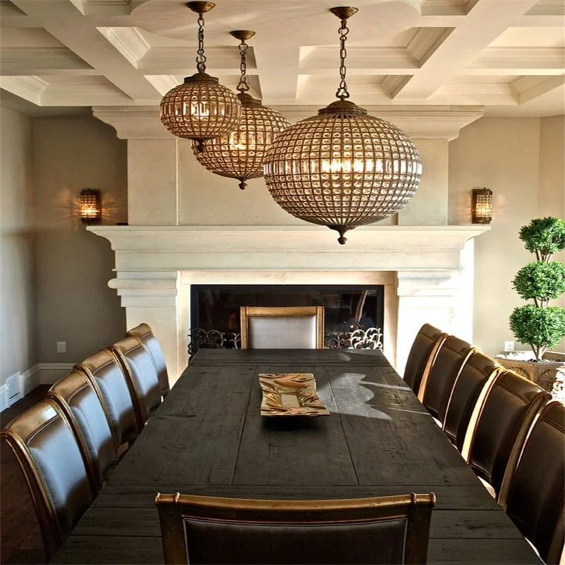 Mahkama Crystal Chandelier-Sylvia Space