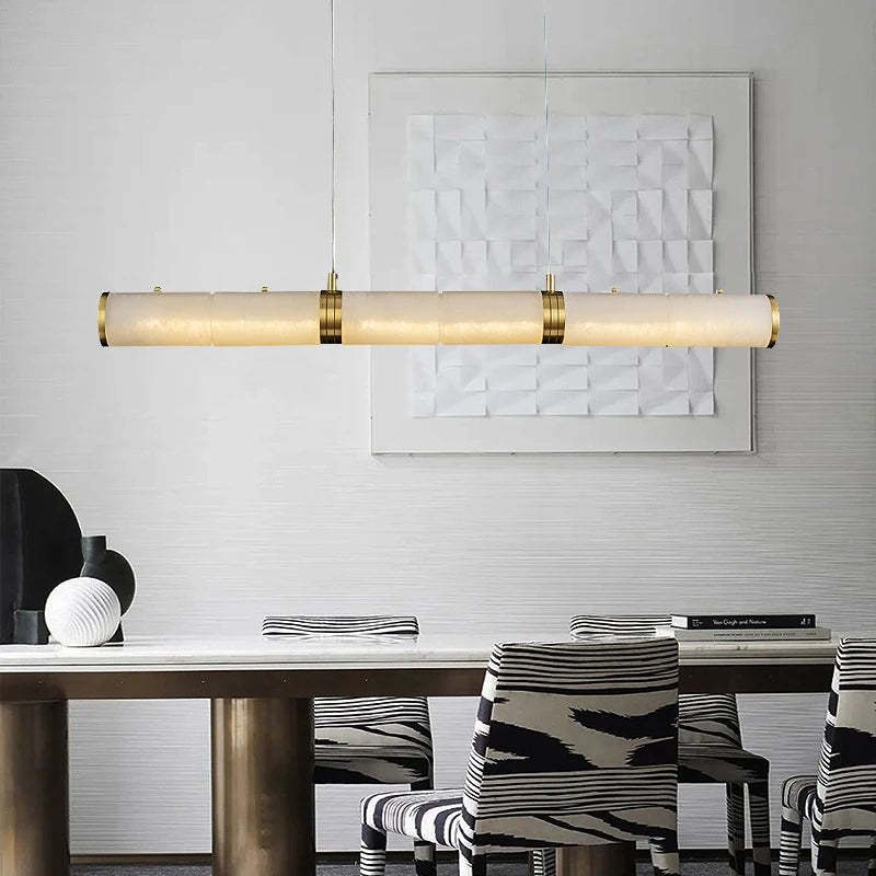 Miglan Alabaster Chandelier Light-Sylvia Space