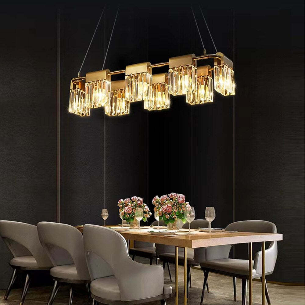 Gio Modern Dining Room Chandelier-Sylvia Space