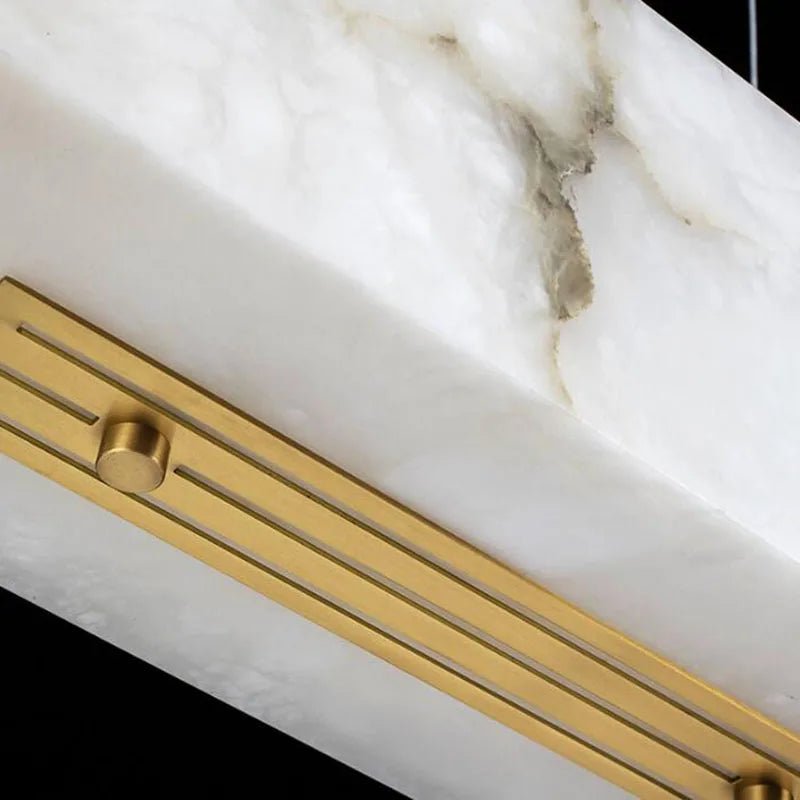 Nekhen Alabaster Chandelier Light-Sylvia Space