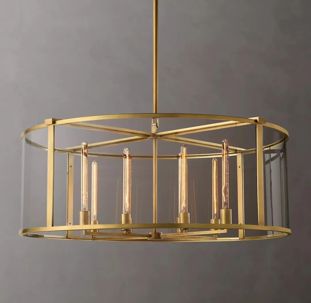 Michael Beck Round Chandelier 44"