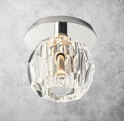 Bouble De Crystal Glass Petite Wall Sconce