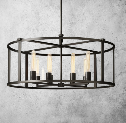Michaul Beck Round Chandelier 33"