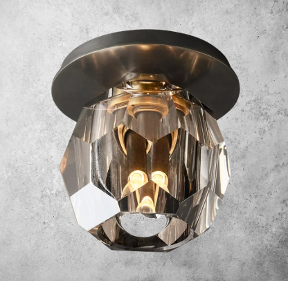 Bouble De Crystal Glass Petite Wall Sconce
