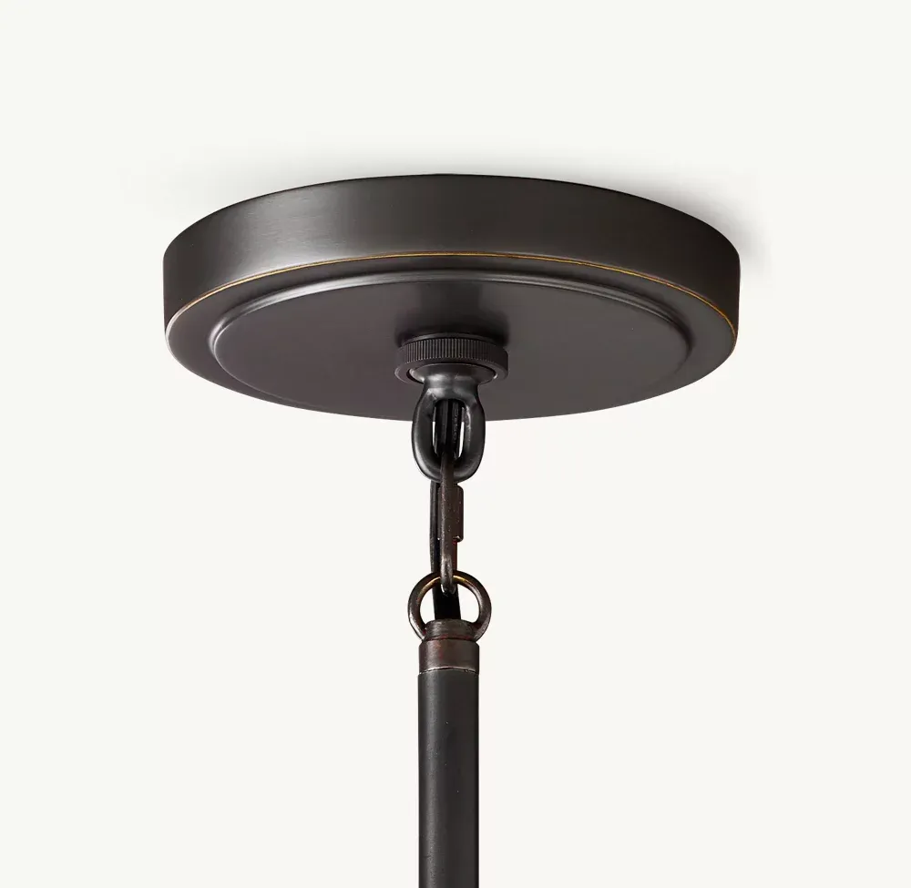 Reed Pleated Drum Pendant