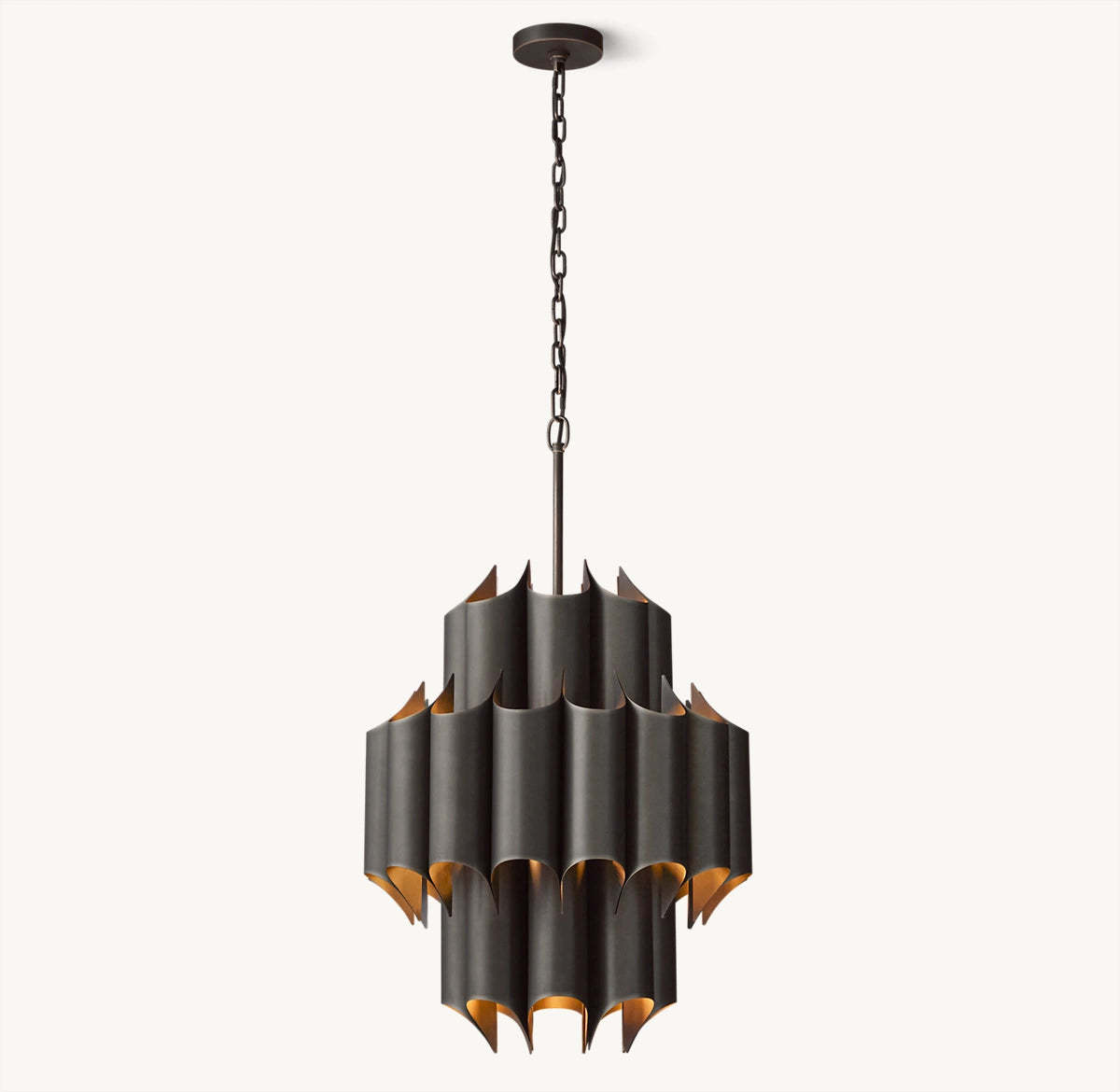 Catherine Vintage Chandelier Pendant 24"-Sylvia Space