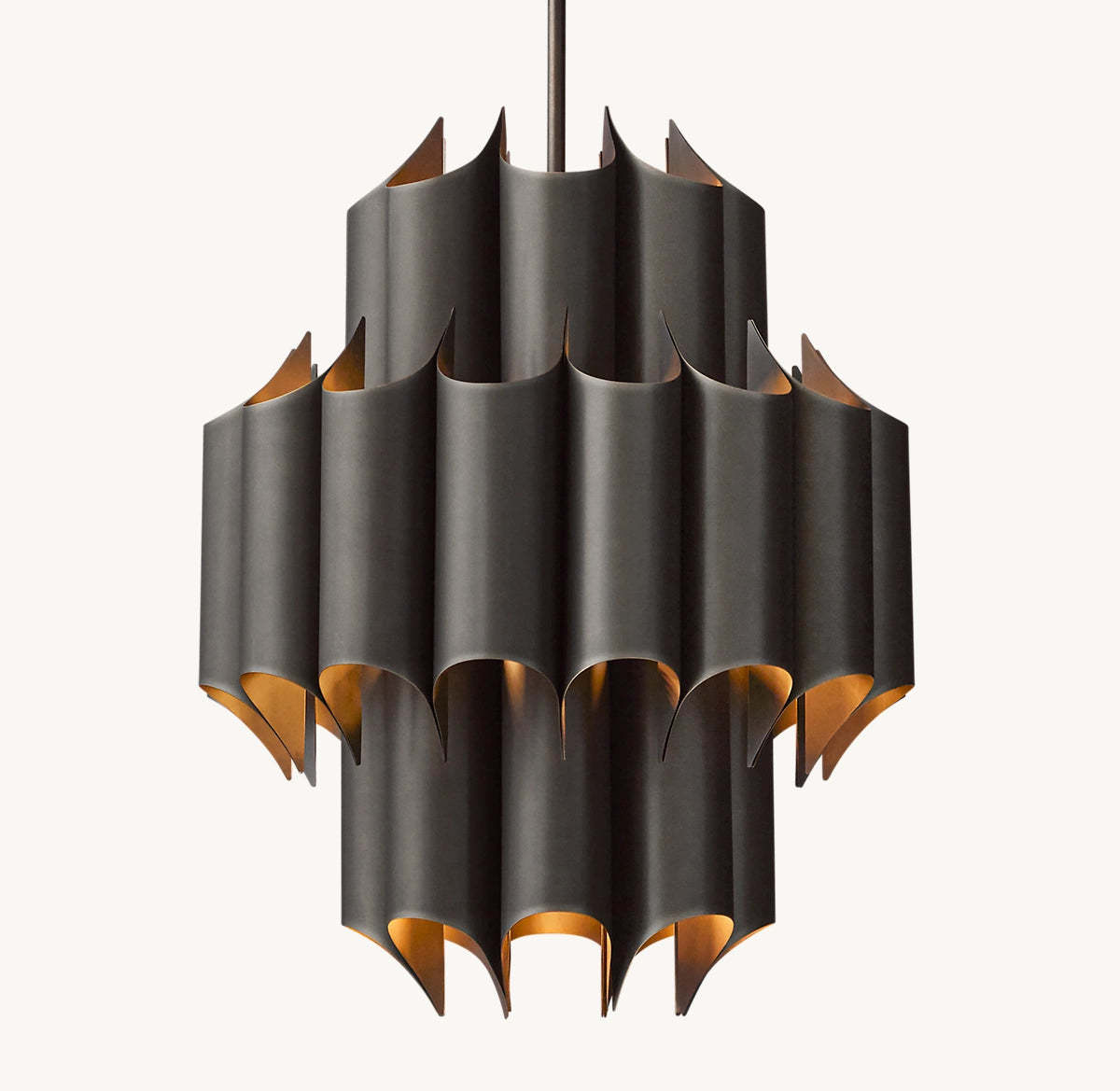 Catherine Vintage Chandelier Pendant 24"-Sylvia Space