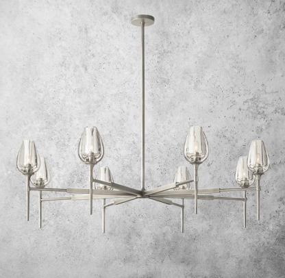 Tulip Round Chandelier 54"