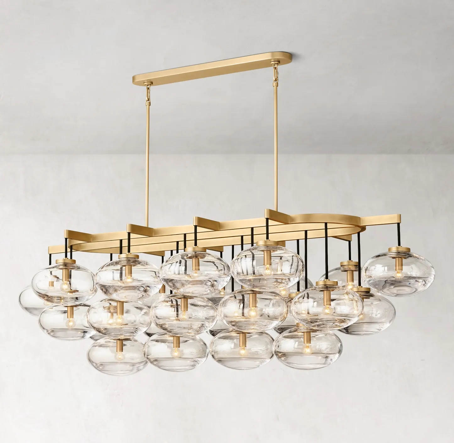 CABRETTE LINEAR CHANDELIER 72"