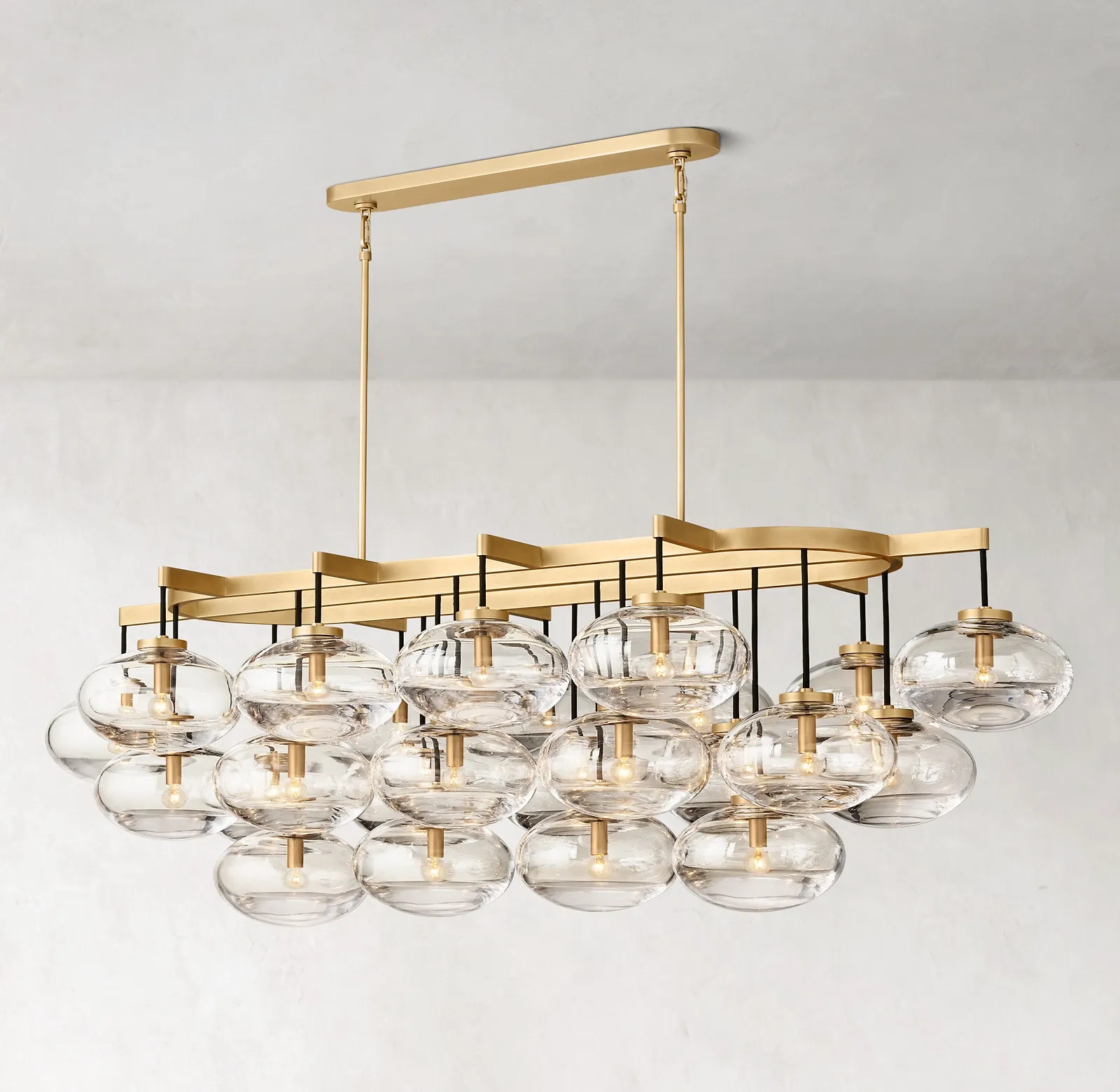 CABRETTE LINEAR CHANDELIER 72"