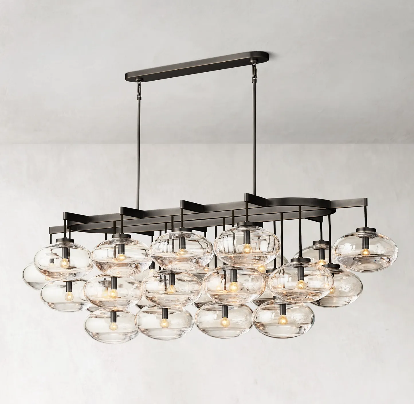 CABRETTE LINEAR CHANDELIER 72"