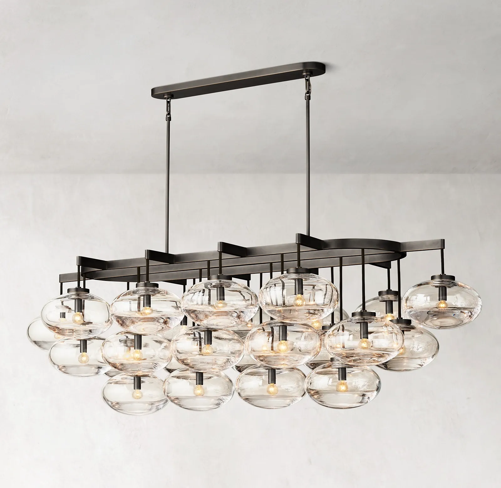 CABRETTE LINEAR CHANDELIER 72"