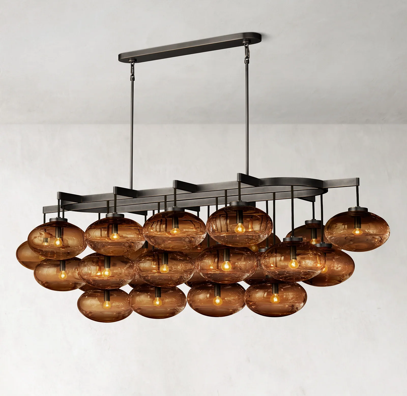 CABRETTE LINEAR CHANDELIER 72"