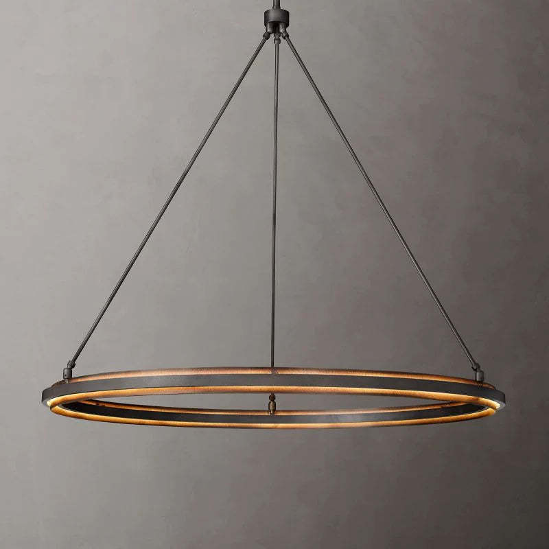 Adin Bronze Round Chandelier 36"/48"/60"