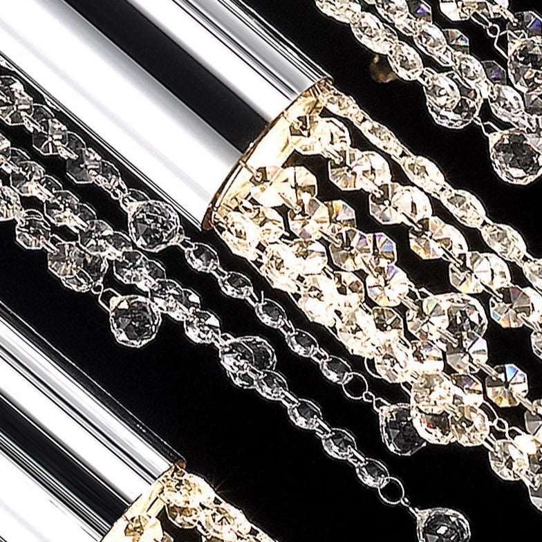 Canali Modern Crystal Pendant Chandelier-Sylvia Space