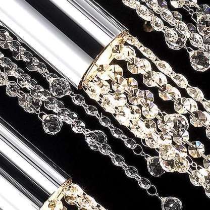 Canali Modern Crystal Pendant Chandelier-Sylvia Space