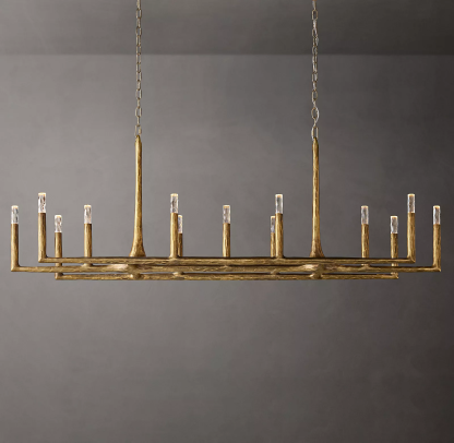 Thames Linear Chandelier 72″ 13 Lights