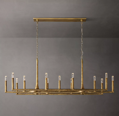 Thames Linear Chandelier 72″ 13 Lights