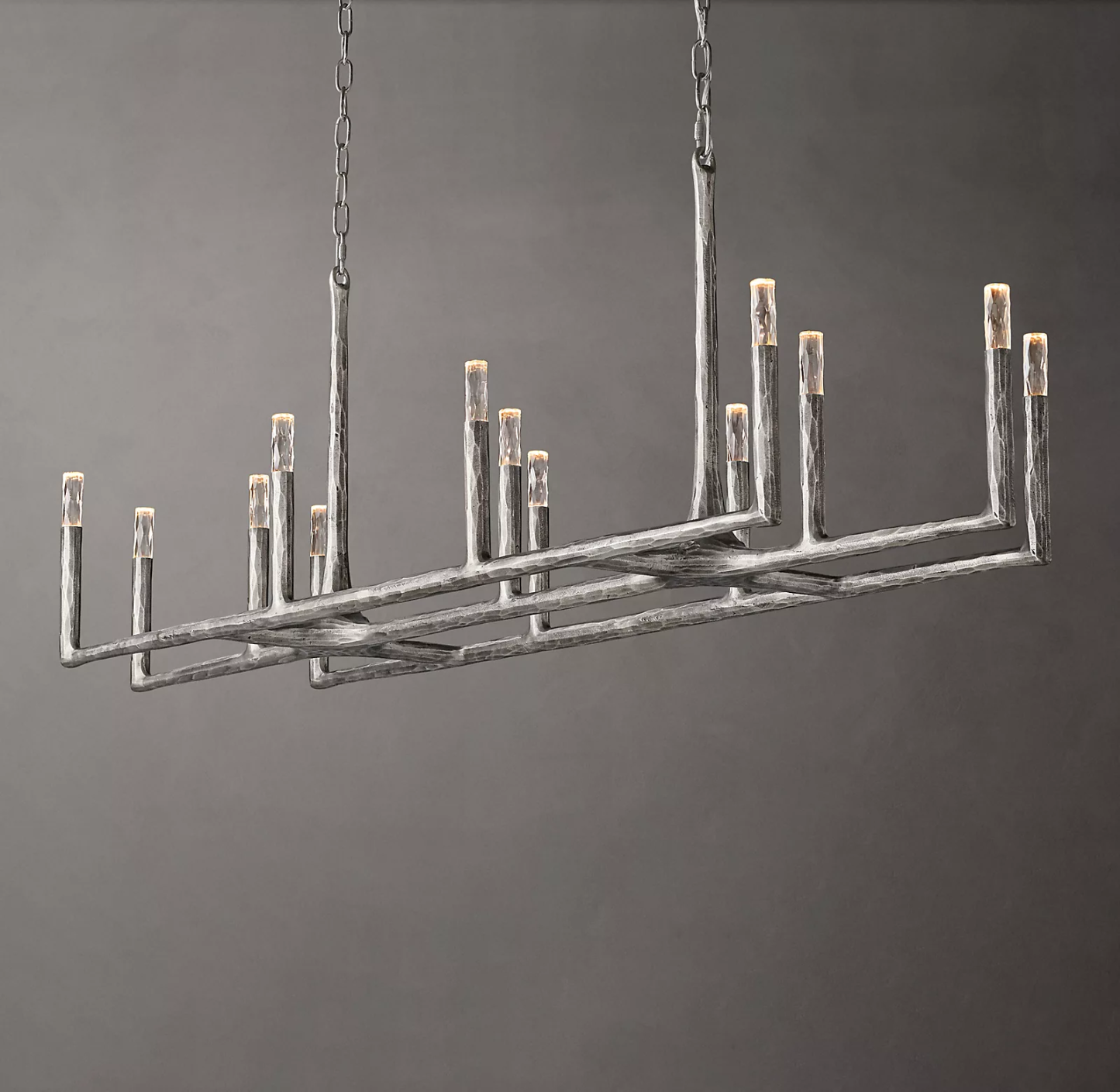 Thames Linear Chandelier 72″ 13 Lights