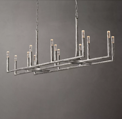 Thames Linear Chandelier 72″ 13 Lights